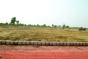 Roads inside the project bbeing constructed